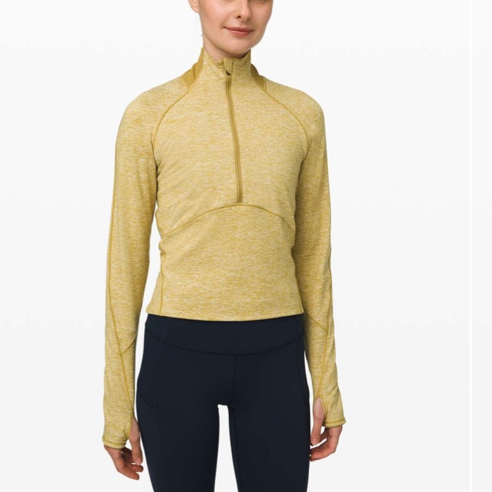 Lululemon 1/2 zip pullover size 8